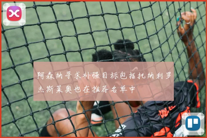 阿森纳寻求补强目标包括托纳利罗杰斯莱奥也在推荐名单中